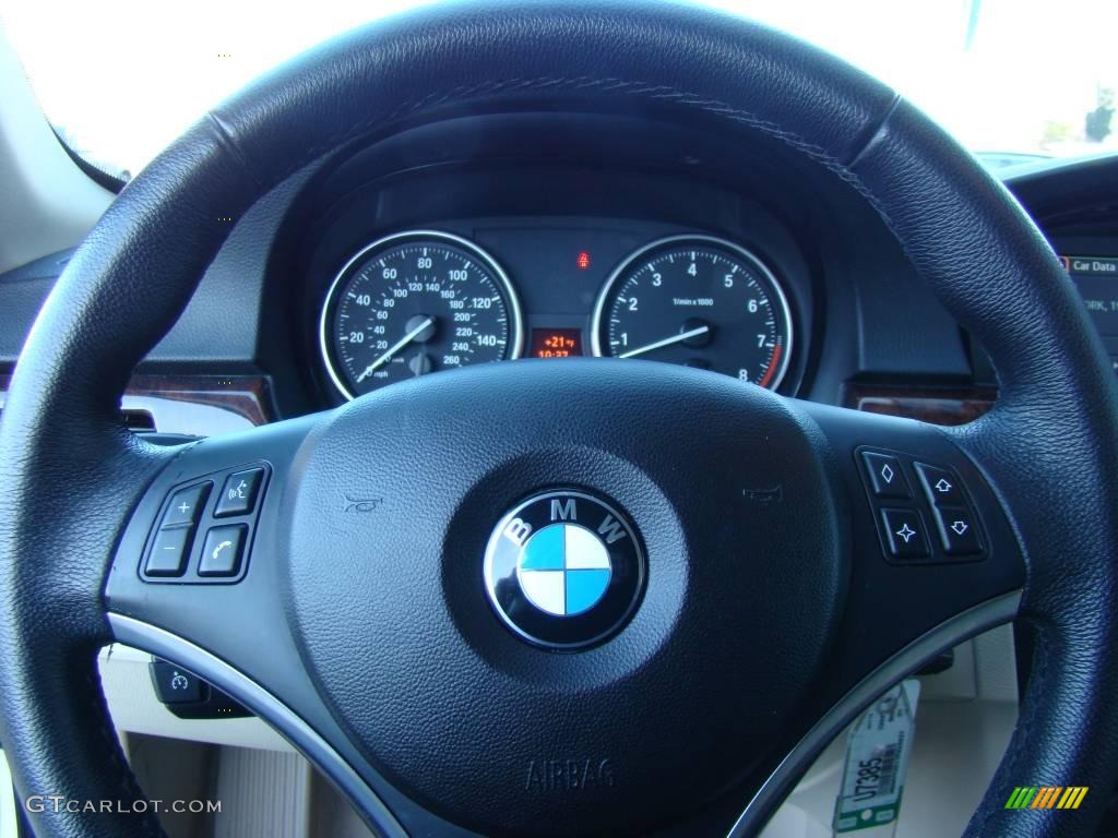 2007 3 Series 328xi Coupe - Alpine White / Cream Beige photo #11