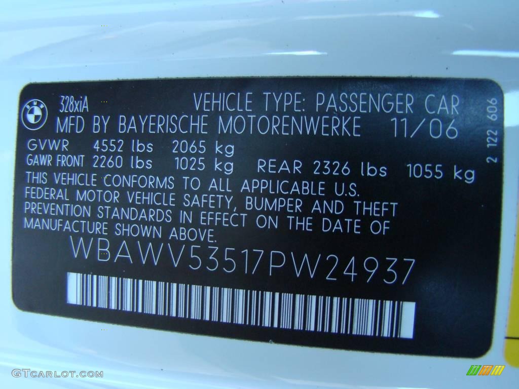 2007 3 Series 328xi Coupe - Alpine White / Cream Beige photo #15
