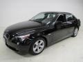 Jet Black - 5 Series 525i Sedan Photo No. 12