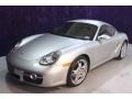 2007 Arctic Silver Metallic Porsche Cayman   photo #4