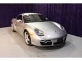 2007 Arctic Silver Metallic Porsche Cayman   photo #23