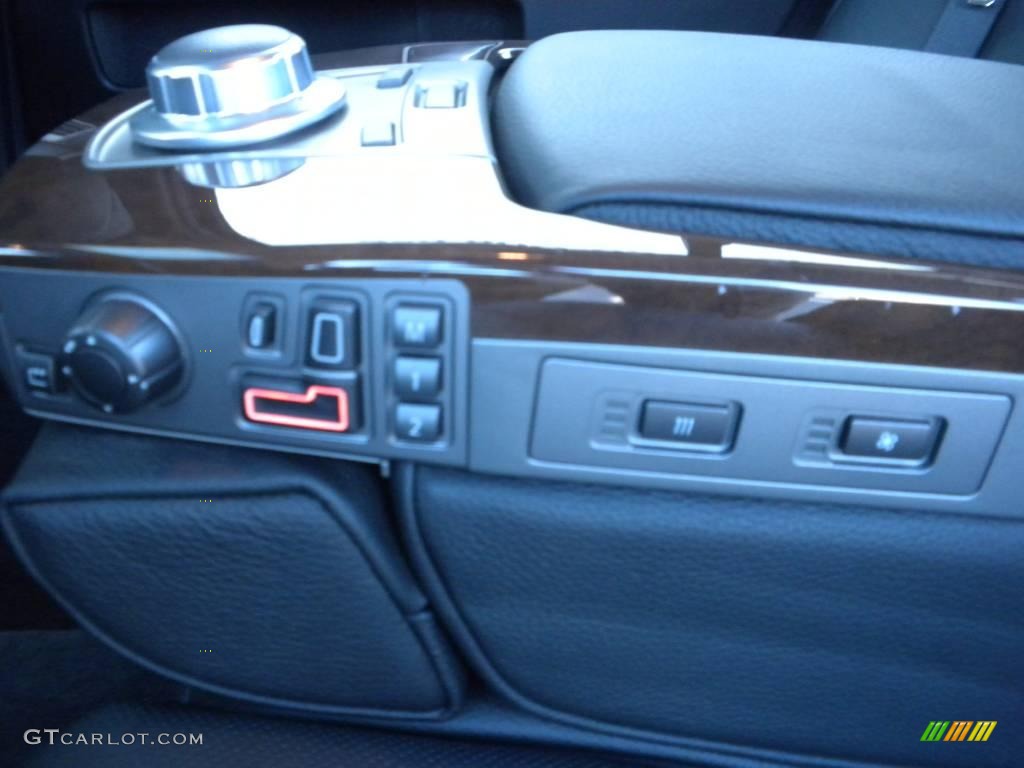 2007 7 Series 750Li Sedan - Black Sapphire Metallic / Black photo #14