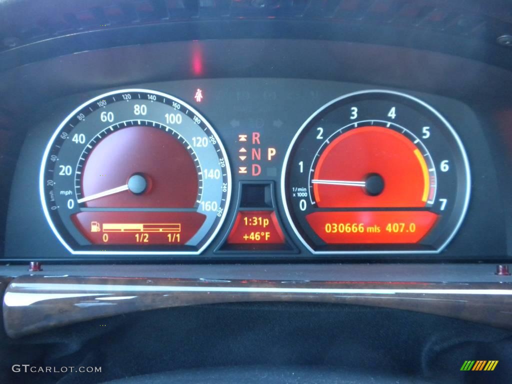 2007 7 Series 750Li Sedan - Black Sapphire Metallic / Black photo #20