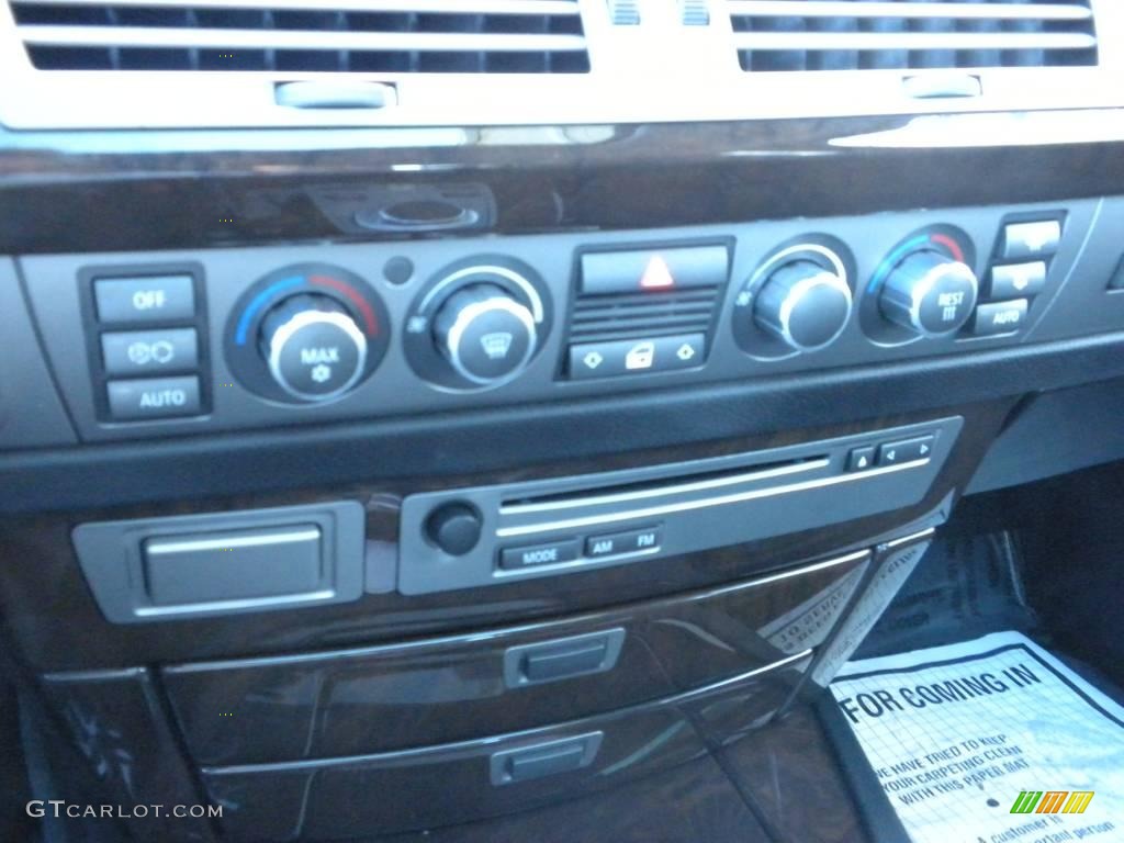 2007 7 Series 750Li Sedan - Black Sapphire Metallic / Black photo #22