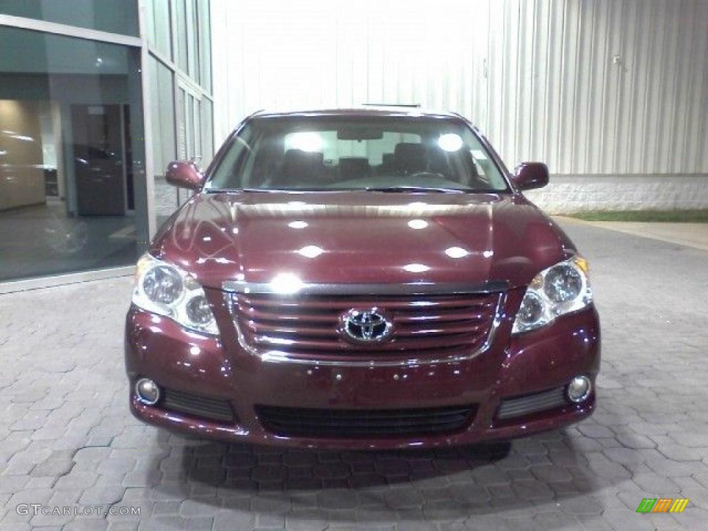 2008 Avalon Touring - Cassis Red Pearl / Dark Charcoal photo #2