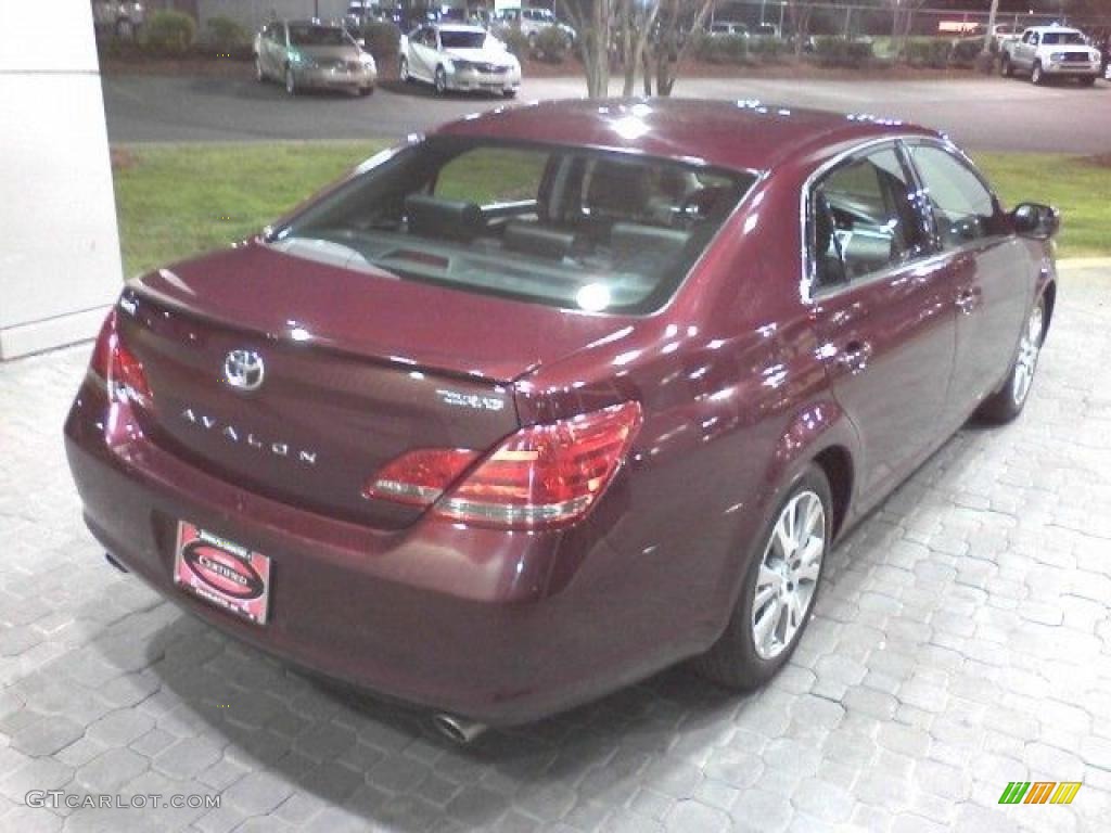 2008 Avalon Touring - Cassis Red Pearl / Dark Charcoal photo #16