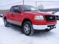 2006 Bright Red Ford F150 XLT SuperCab 4x4  photo #1