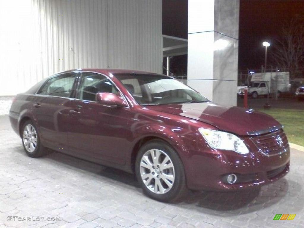 2008 Avalon Touring - Cassis Red Pearl / Dark Charcoal photo #17