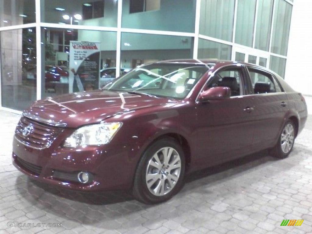 2008 Avalon Touring - Cassis Red Pearl / Dark Charcoal photo #18