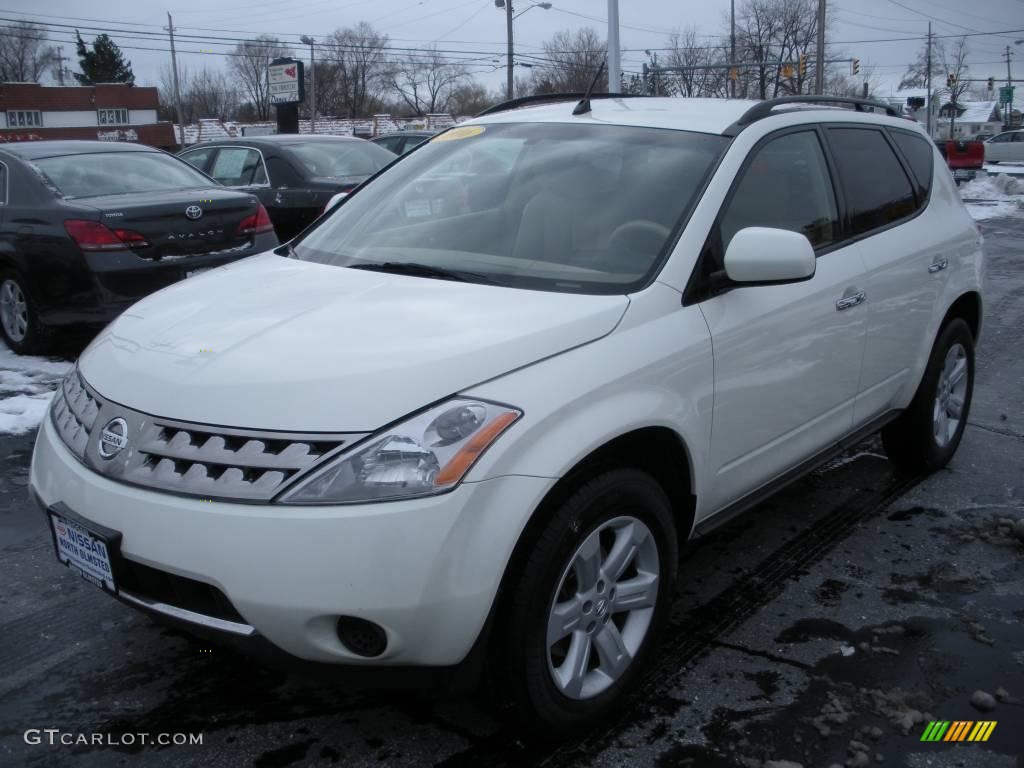 2006 Murano S AWD - Glacier Pearl / Cafe Latte photo #1