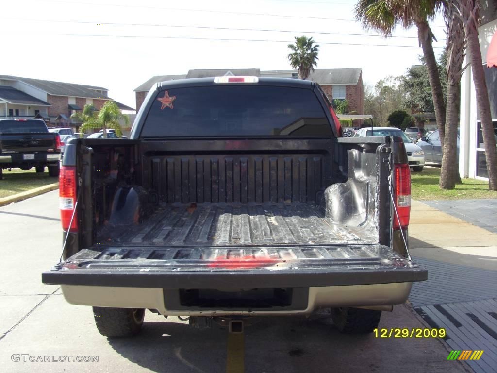 2006 F150 Lariat SuperCrew 4x4 - Dark Stone Metallic / Tan photo #3