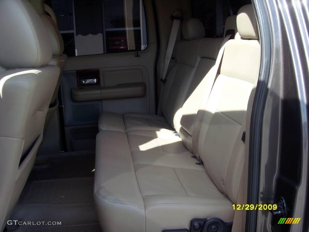 2006 F150 Lariat SuperCrew 4x4 - Dark Stone Metallic / Tan photo #15