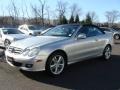 2007 Iridium Silver Metallic Mercedes-Benz CLK 350 Cabriolet  photo #2