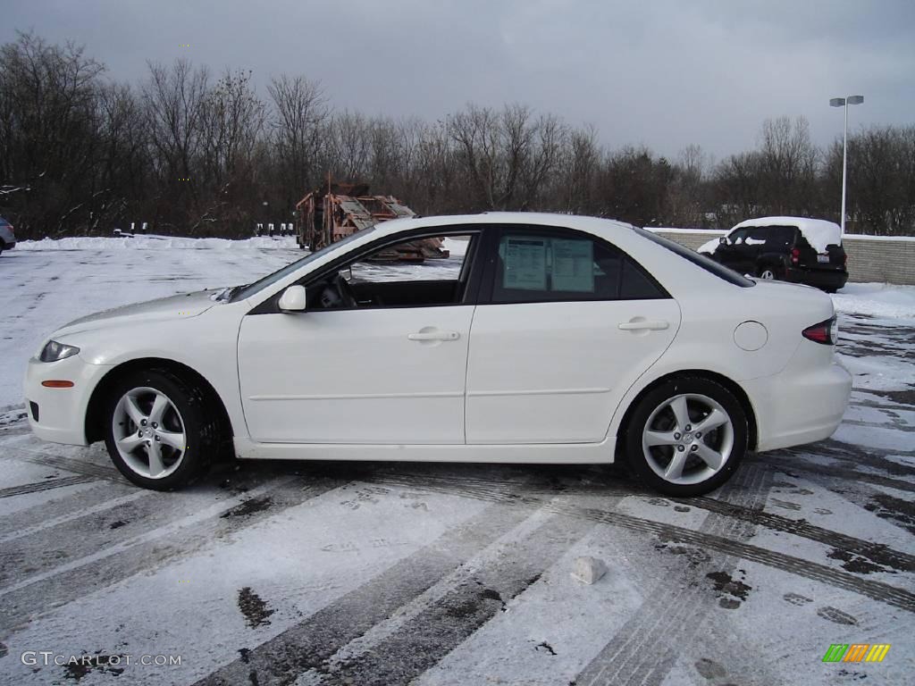 2007 MAZDA6 i Touring Sedan - Performance White / Black photo #2