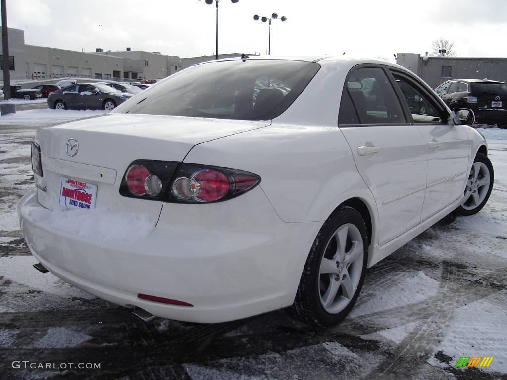 2007 MAZDA6 i Touring Sedan - Performance White / Black photo #5