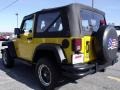 2007 Detonator Yellow Jeep Wrangler X 4x4  photo #6