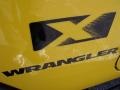 2007 Detonator Yellow Jeep Wrangler X 4x4  photo #11