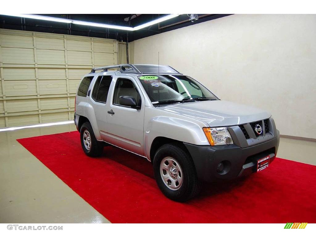 2008 Xterra S - Silver Lightning / Steel/Graphite photo #1