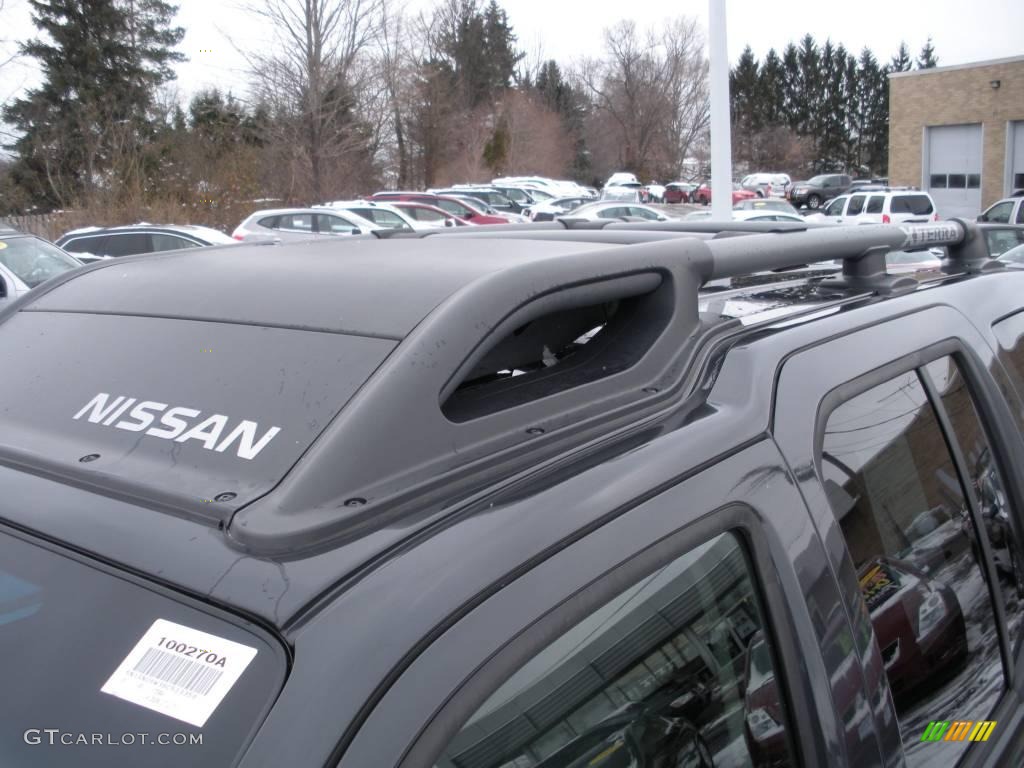 2008 Xterra SE 4x4 - Night Armor Dark Gray / Steel/Graphite photo #13