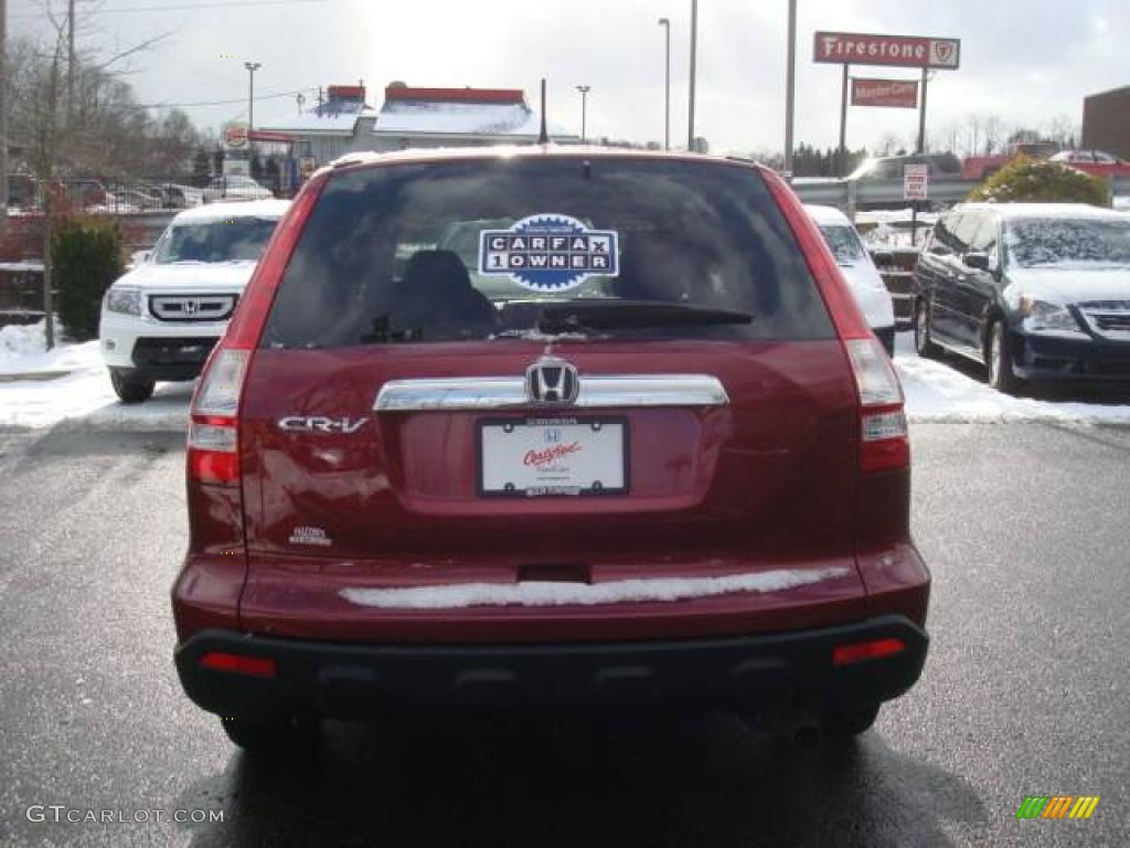 2007 CR-V EX 4WD - Tango Red Pearl / Gray photo #3