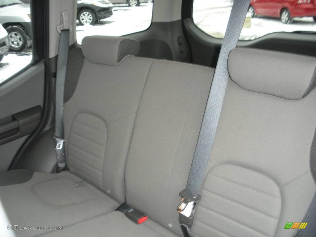2008 Xterra SE 4x4 - Night Armor Dark Gray / Steel/Graphite photo #22
