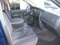 2005 Patriot Blue Pearl Dodge Ram 1500 SLT Quad Cab 4x4  photo #25