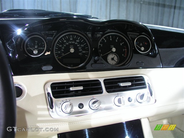 2002 Z8 Roadster - Black / Crema photo #8