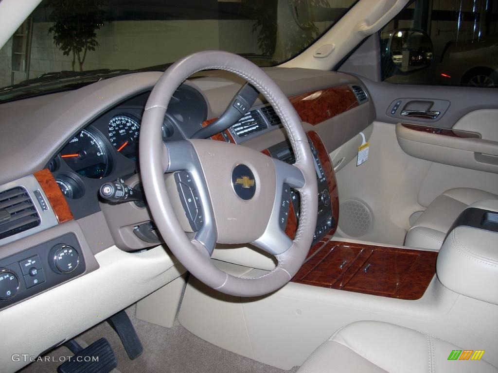 2009 Tahoe LTZ 4x4 - Dark Blue Metallic / Light Cashmere photo #23