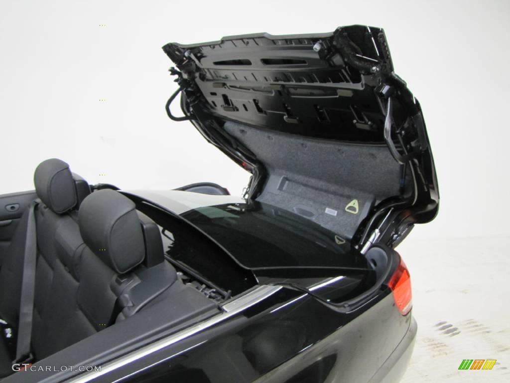 2008 3 Series 328i Convertible - Jet Black / Black photo #17