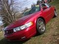2001 Crimson Red Cadillac Seville STS  photo #2