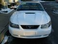 2001 Oxford White Ford Mustang V6 Convertible  photo #7