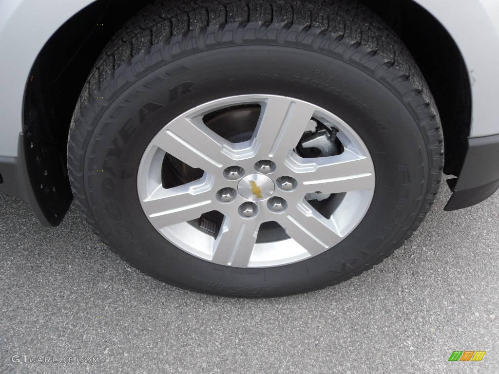 2010 Traverse LT - Silver Ice Metallic / Ebony photo #18