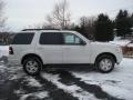 2010 White Suede Ford Explorer XLT 4x4  photo #2