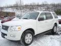 2010 White Suede Ford Explorer XLT 4x4  photo #7