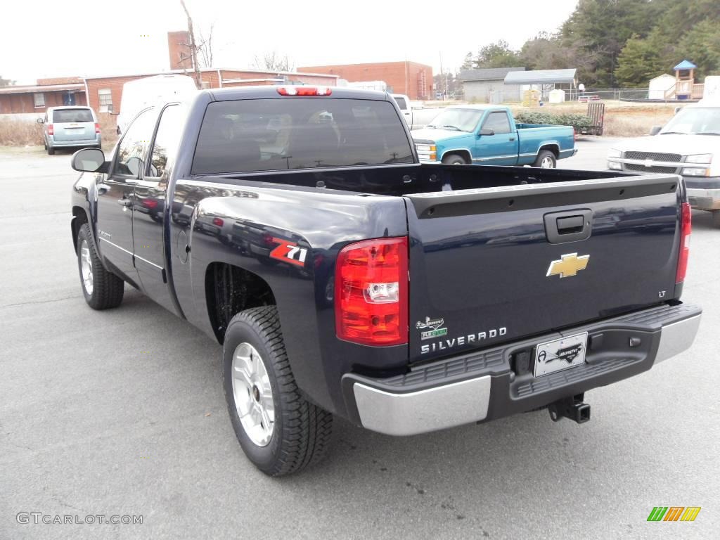 2010 Silverado 1500 LT Extended Cab - Imperial Blue Metallic / Ebony photo #2