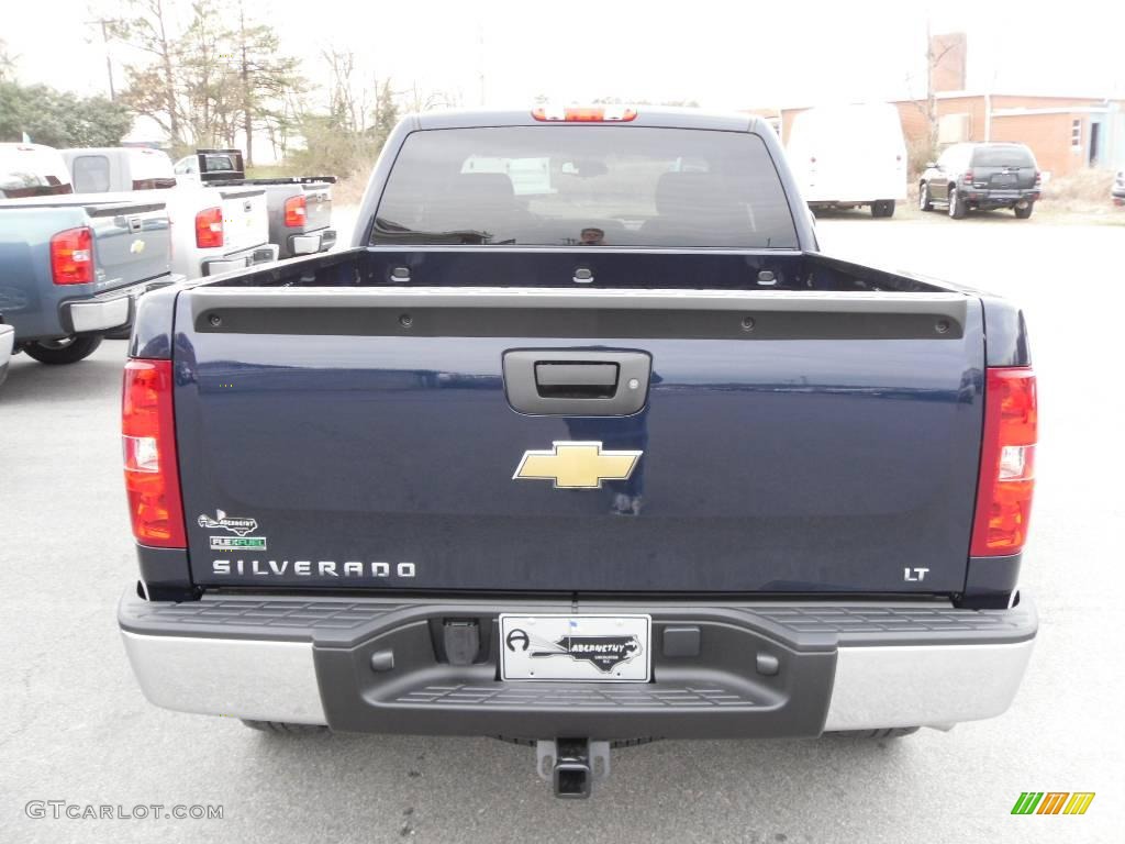 2010 Silverado 1500 LT Extended Cab - Imperial Blue Metallic / Ebony photo #3