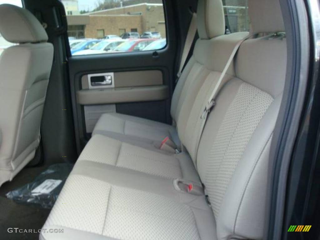 2010 F150 XLT SuperCrew 4x4 - Tuxedo Black / Tan photo #12