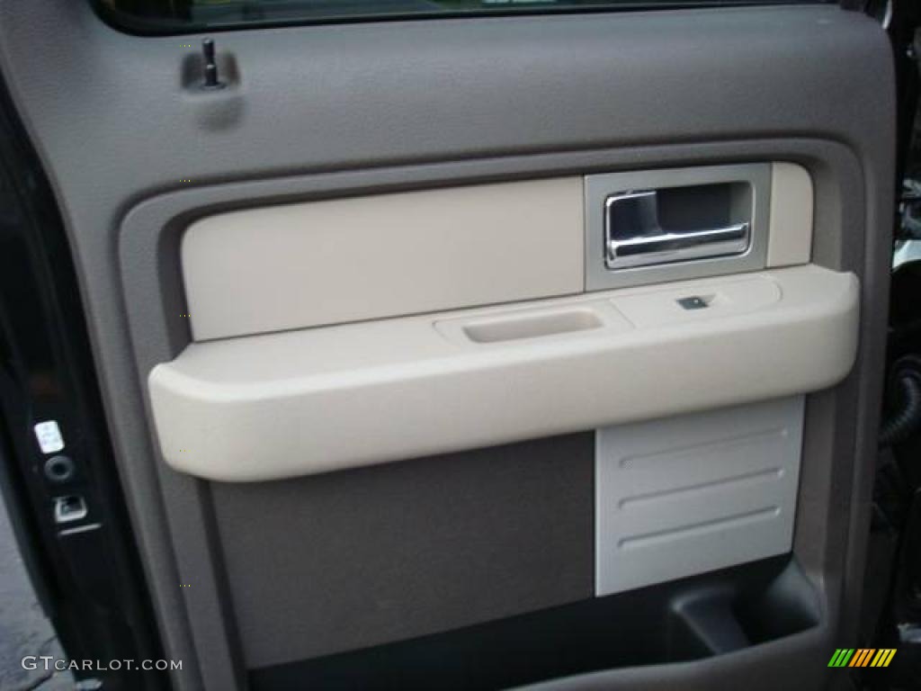 2010 F150 XLT SuperCrew 4x4 - Tuxedo Black / Tan photo #14
