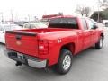 2010 Victory Red Chevrolet Silverado 1500 LT Extended Cab 4x4  photo #5