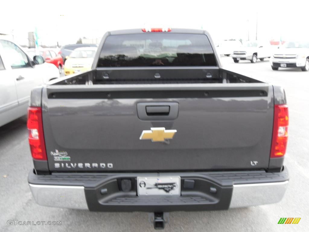 2010 Silverado 1500 LT Extended Cab - Taupe Gray Metallic / Ebony photo #3