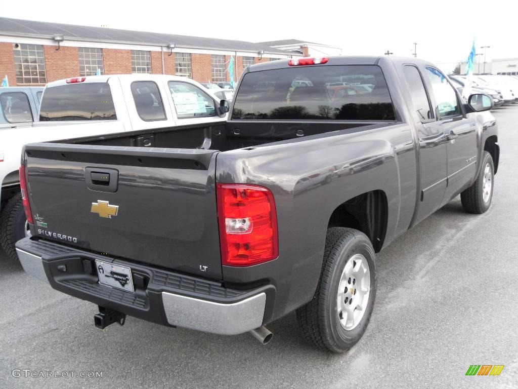 2010 Silverado 1500 LT Extended Cab - Taupe Gray Metallic / Ebony photo #5