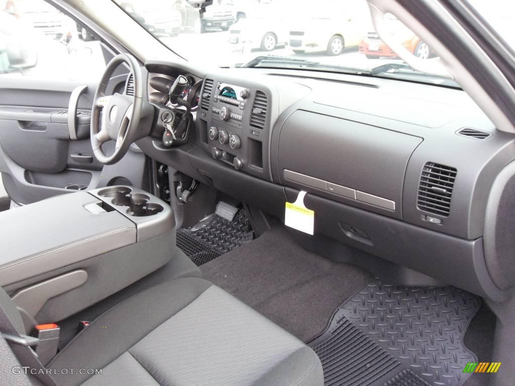 2010 Silverado 1500 LT Extended Cab - Taupe Gray Metallic / Ebony photo #16