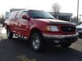 2000 Bright Red Ford F150 XLT Extended Cab 4x4  photo #4