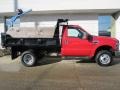 Bright Red - F350 Super Duty XL Regular Cab 4x4 Chassis Photo No. 2