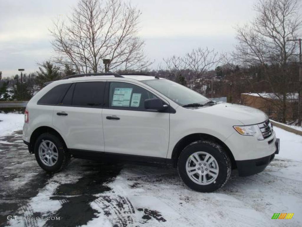 White Suede Ford Edge