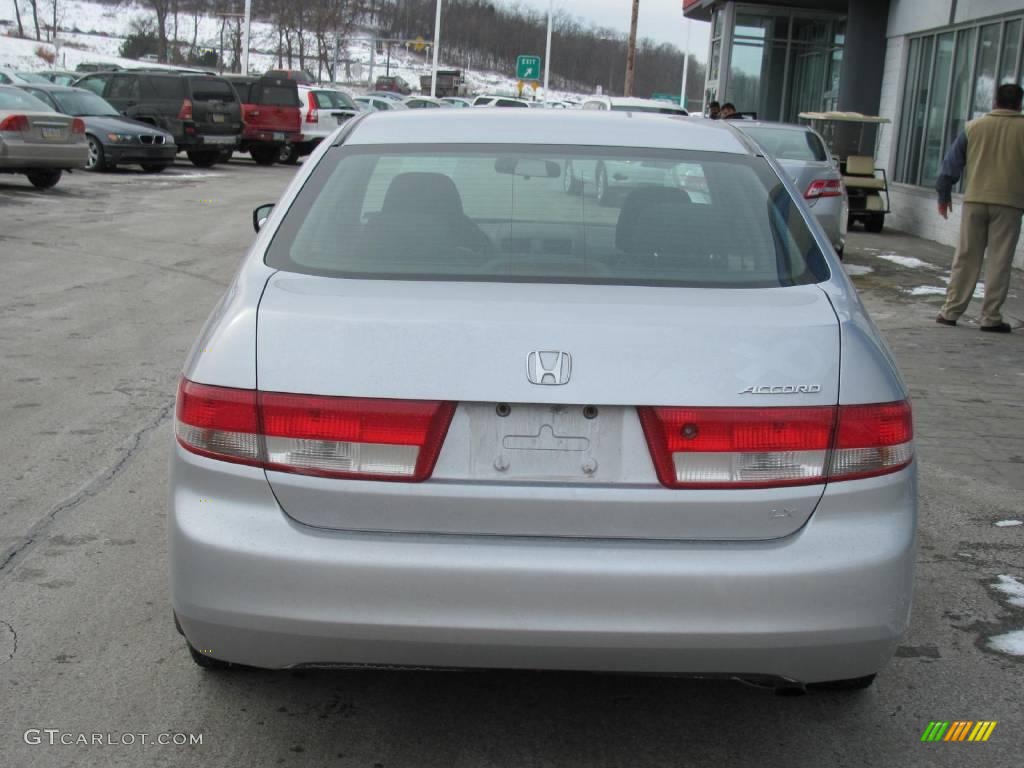 2003 Accord LX Sedan - Satin Silver Metallic / Gray photo #5