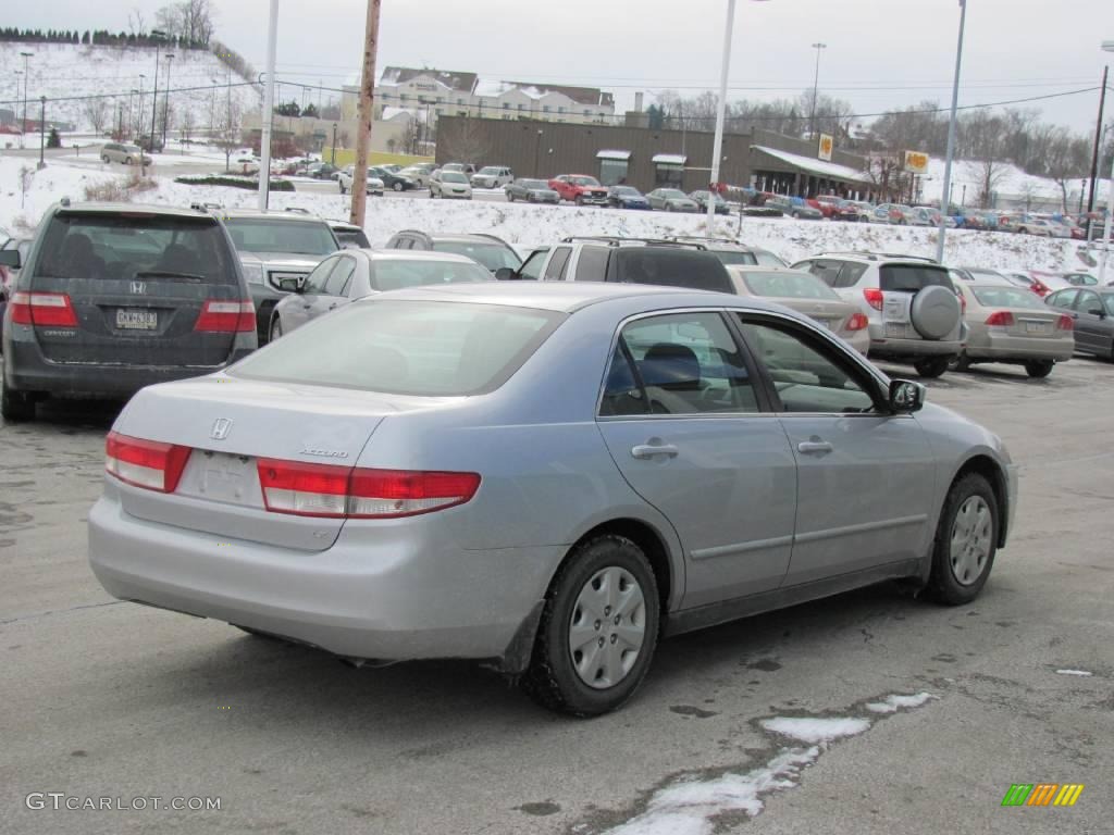 2003 Accord LX Sedan - Satin Silver Metallic / Gray photo #6