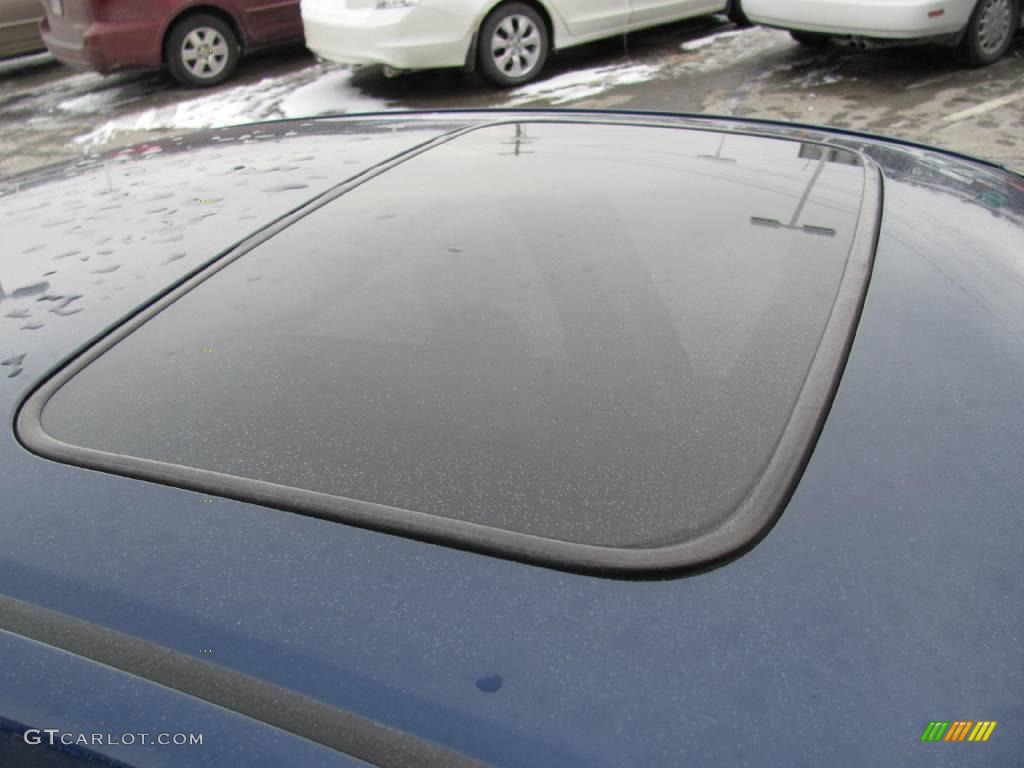 2003 Civic EX Sedan - Eternal Blue Pearl / Gray photo #7