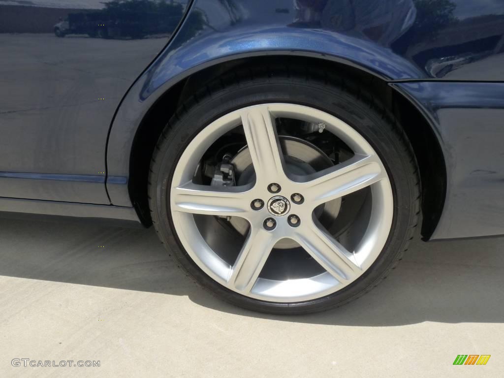 2009 XJ Vanden Plas - Indigo Blue / Champagne/Mocha photo #6