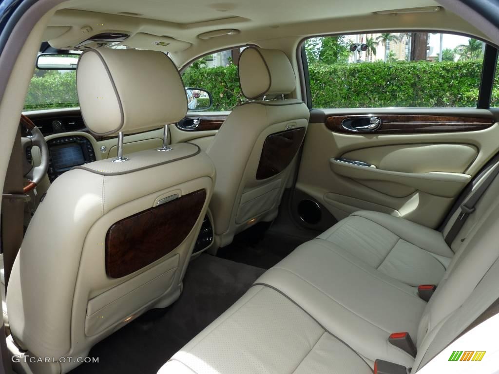2009 XJ Vanden Plas - Indigo Blue / Champagne/Mocha photo #11